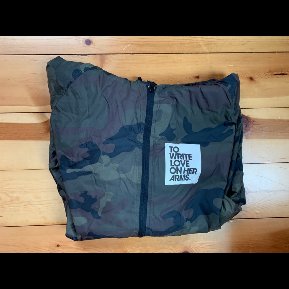 To Write Love on Her Arms Hooded Rain Jacket